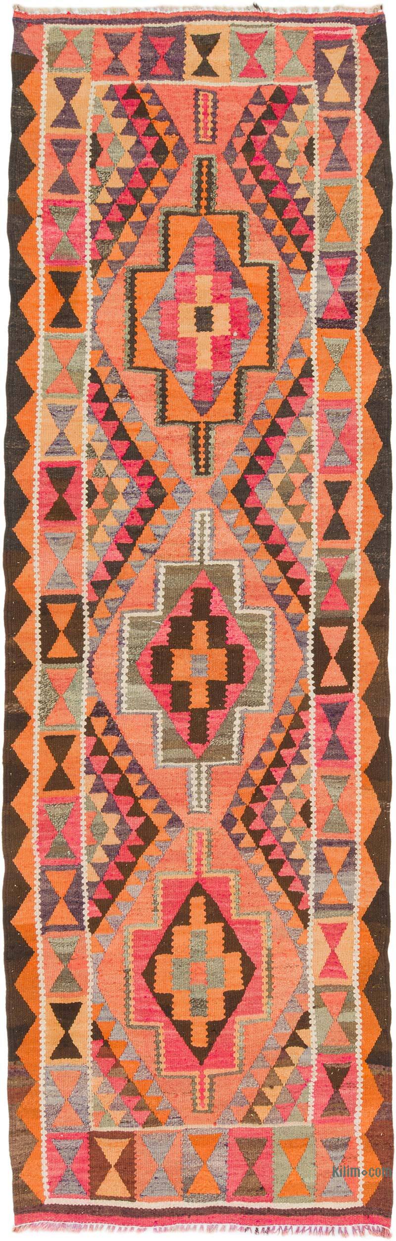 Alfombra Kilim Tribal Vintage - 95 cm x 300 cm - K0077189