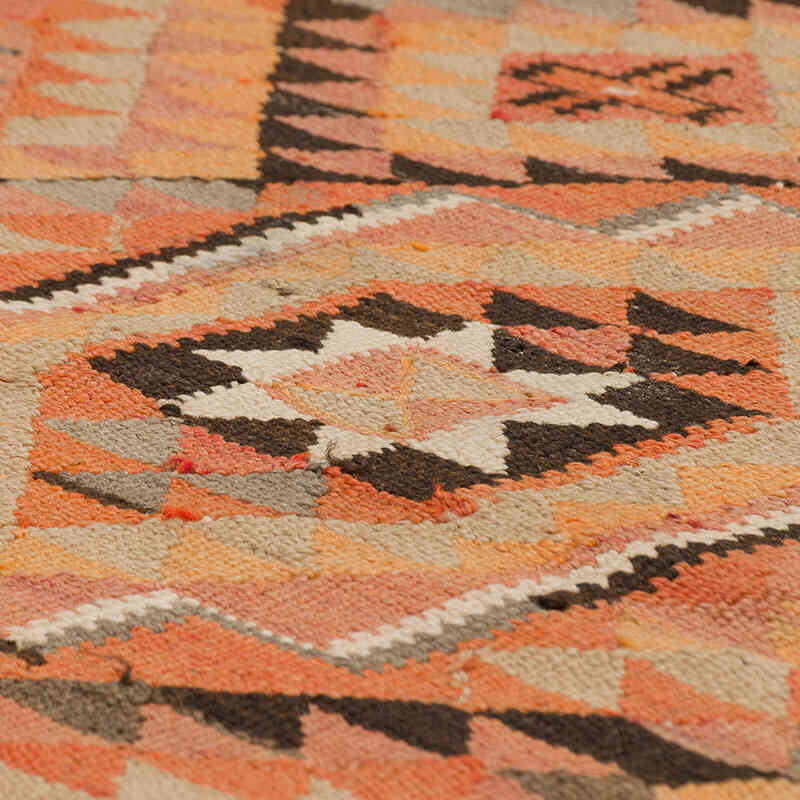 Vintage Tribal Kilim Runner - 3' 3" x 11'  (39" x 132") - K0077193