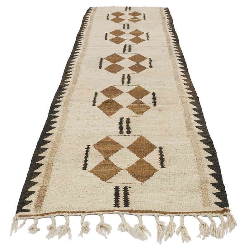 Vintage Anadolu Kilim Yolluk - 85 cm x 295 cm - K0077195