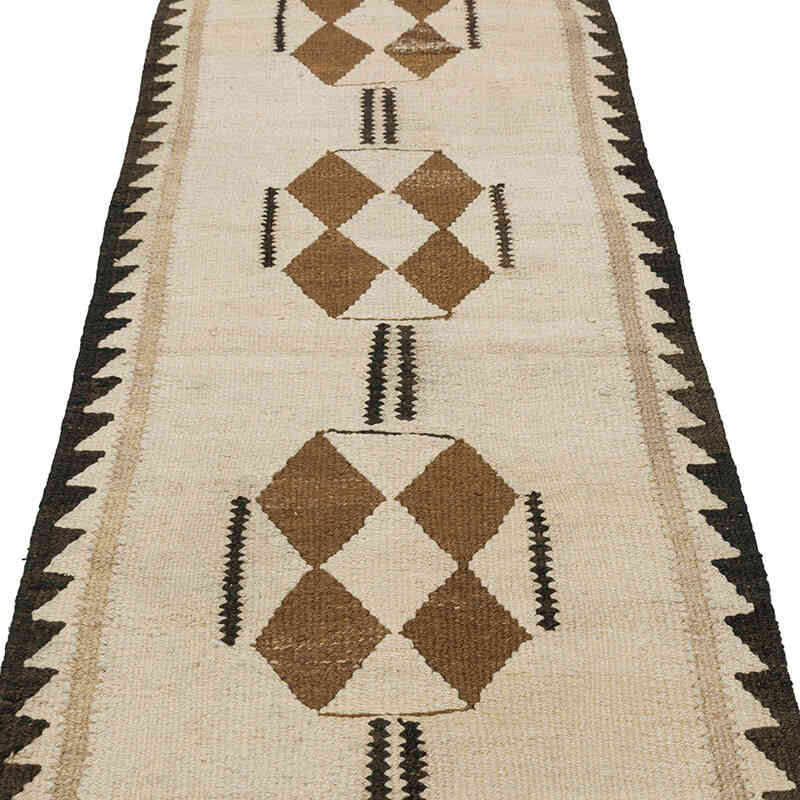 Vintage Anadolu Kilim Yolluk - 85 cm x 295 cm - K0077195
