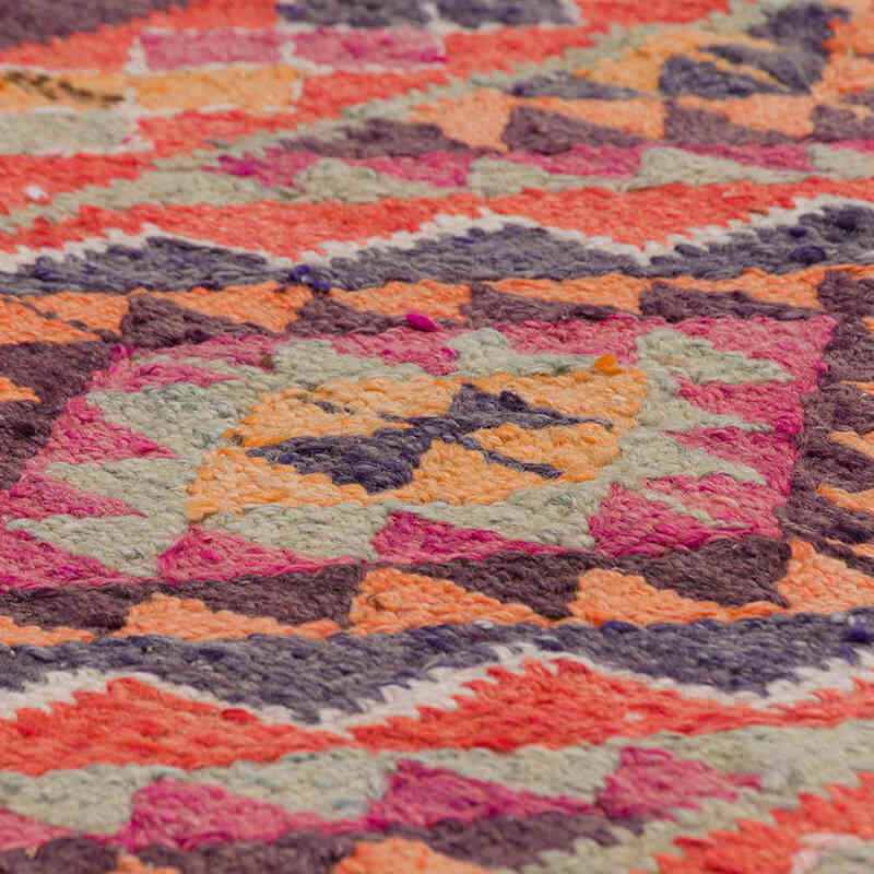 Vintage Anadolu Kilim Yolluk - 96 cm x 365 cm - K0077198