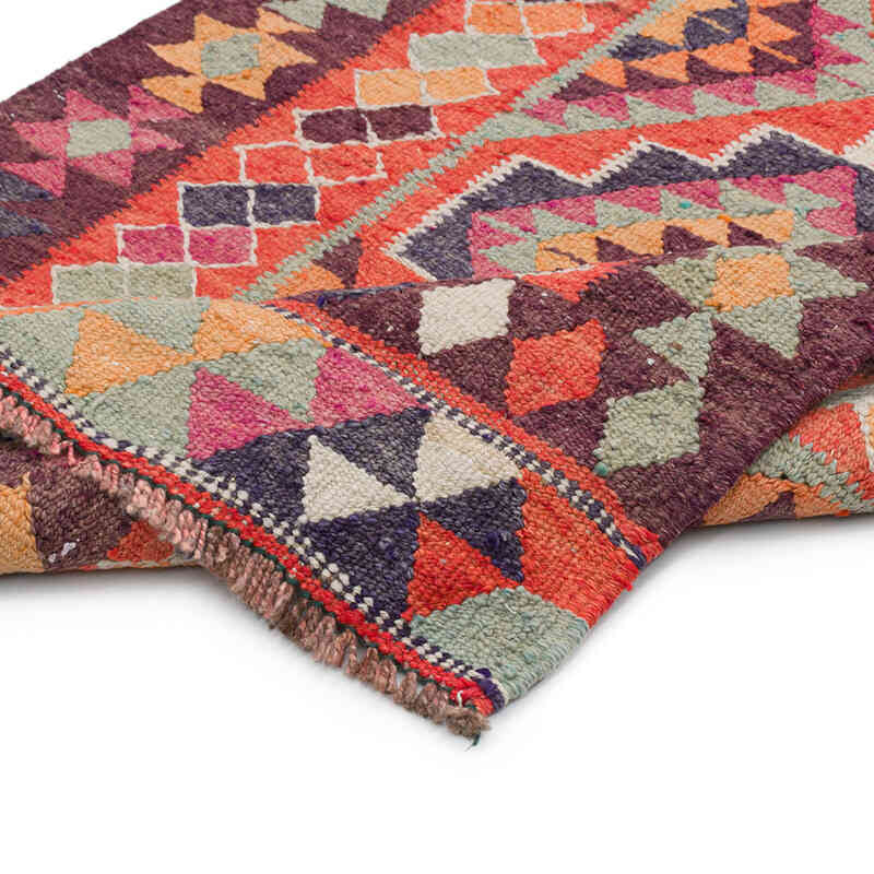 Vintage Anadolu Kilim Yolluk - 96 cm x 365 cm - K0077198