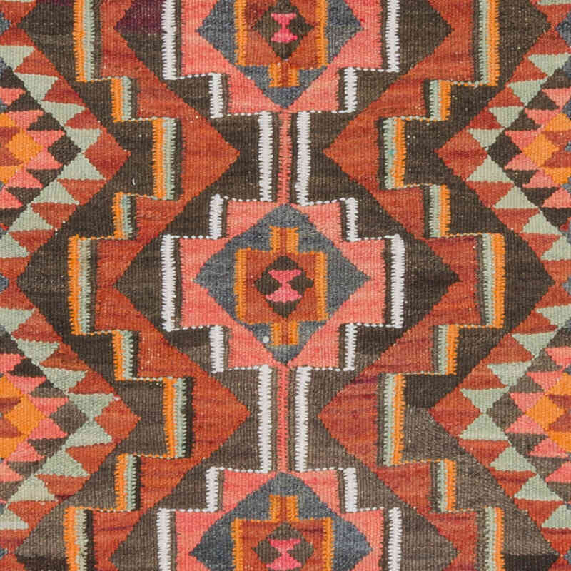 Vintage Tribal Kilim Runner - 3' 5" x 10'  (41" x 120") - K0077204