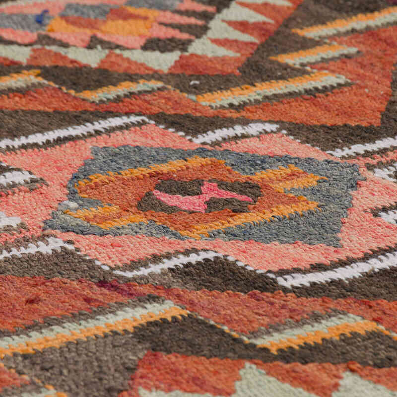 Vintage Tribal Kilim Runner - 3' 5" x 10'  (41" x 120") - K0077204