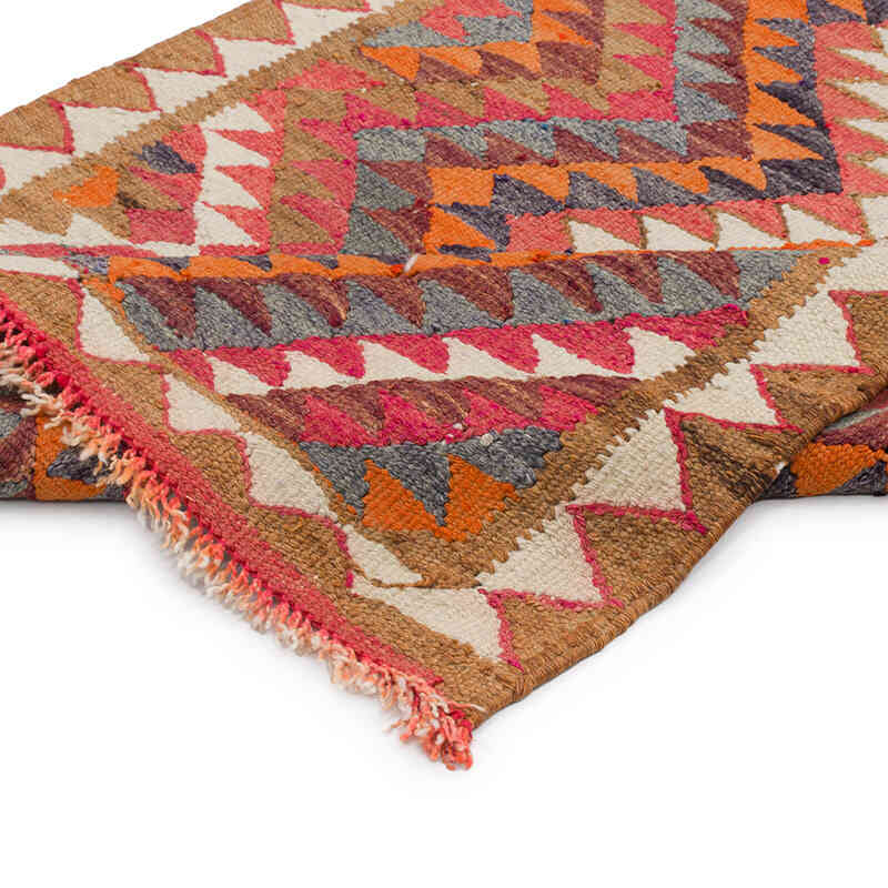 Vintage Anadolu Kilim Yolluk - 100 cm x 330 cm - K0077207