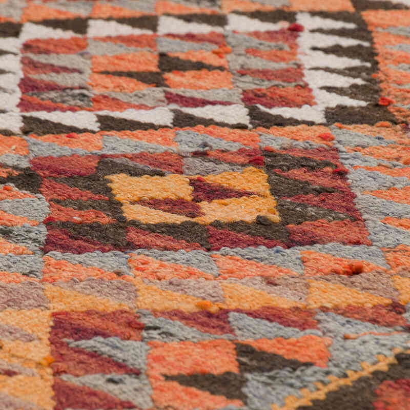 Alfombra Kilim Tribal Vintage - 89 cm x 368 cm - K0077208