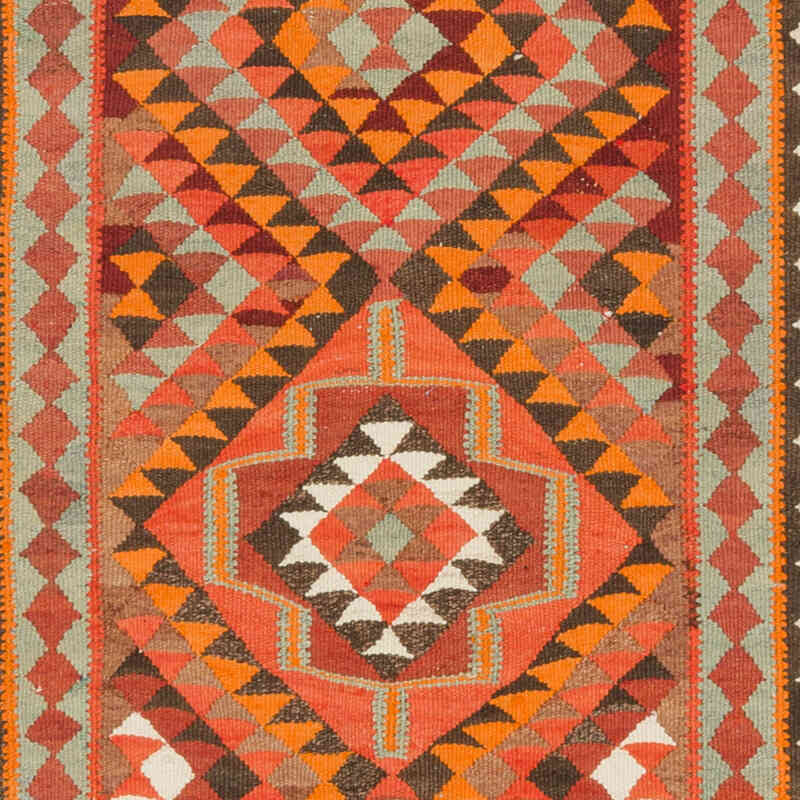 Vintage Anadolu Kilim Yolluk - 91 cm x 364 cm - K0077209