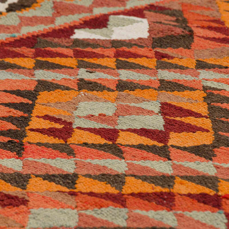 Vintage Anadolu Kilim Yolluk - 91 cm x 364 cm - K0077209