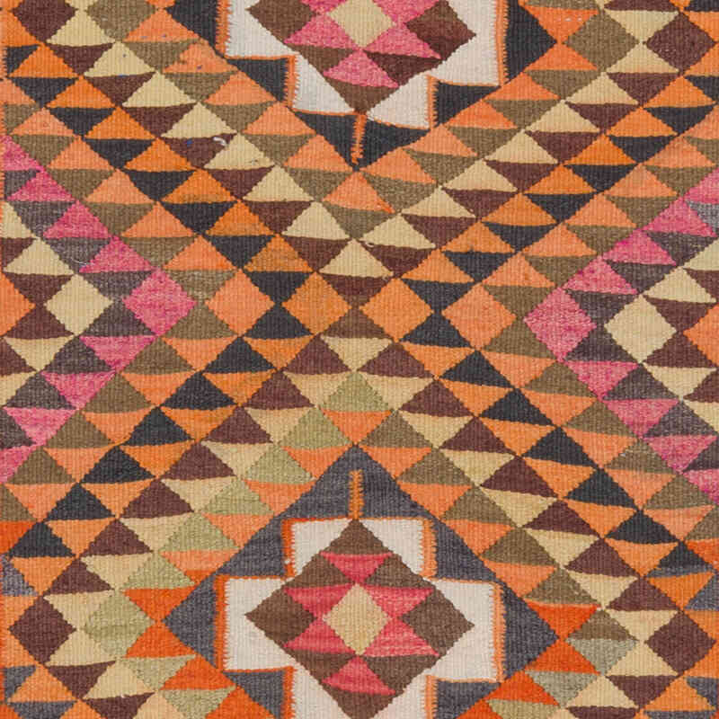 Vintage Anadolu Kilim Yolluk - 91 cm x 327 cm - K0077210