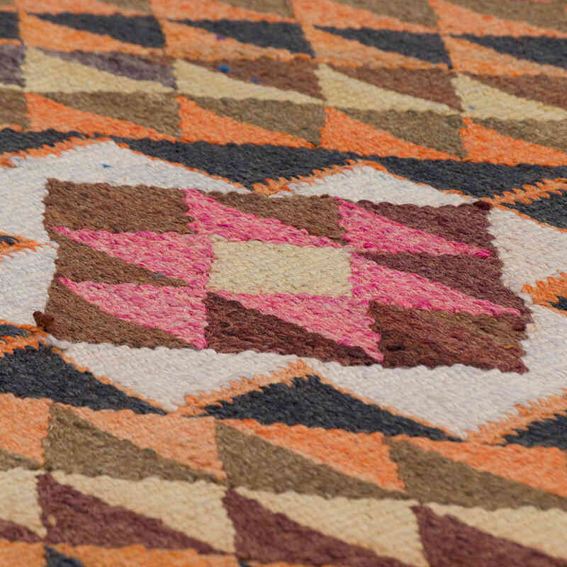Vintage Anadolu Kilim Yolluk - 91 cm x 327 cm - K0077210