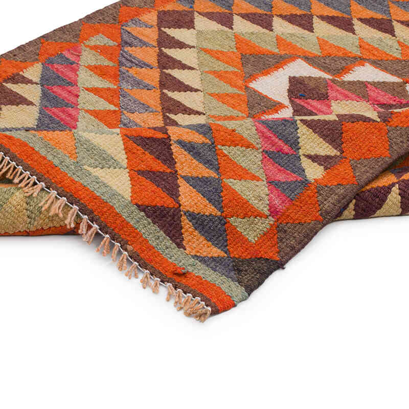 Vintage Anadolu Kilim Yolluk - 91 cm x 327 cm - K0077210