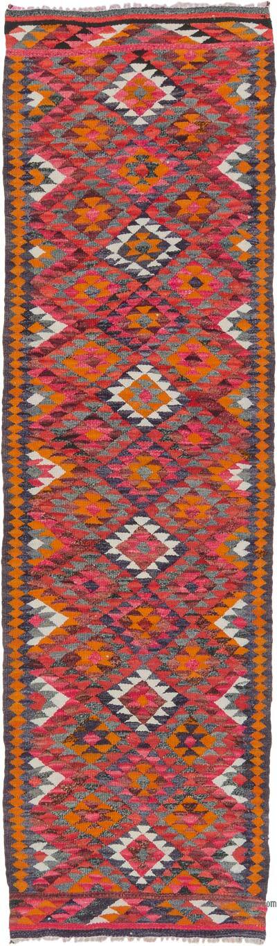 Vintage Anadolu Kilim Yolluk - 86 cm x 290 cm