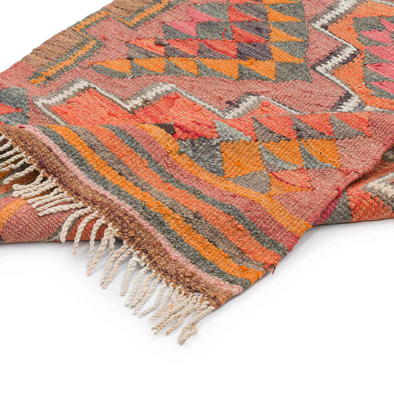 Alfombra Kilim Tribal Vintage - 81 cm x 304 cm - K0077217