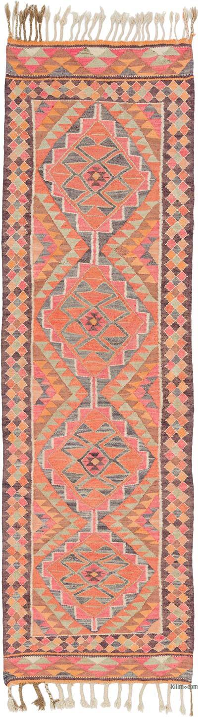 Alfombra Kilim Tribal Vintage - 96 cm x 325 cm