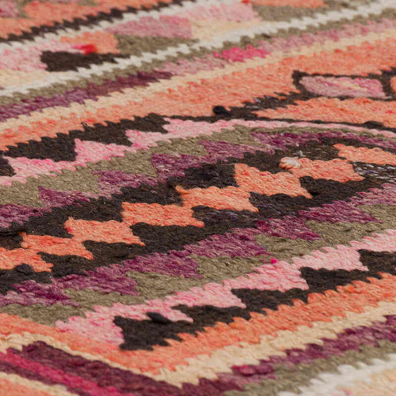 Alfombra Kilim Tribal Vintage - 86 cm x 318 cm - K0077220