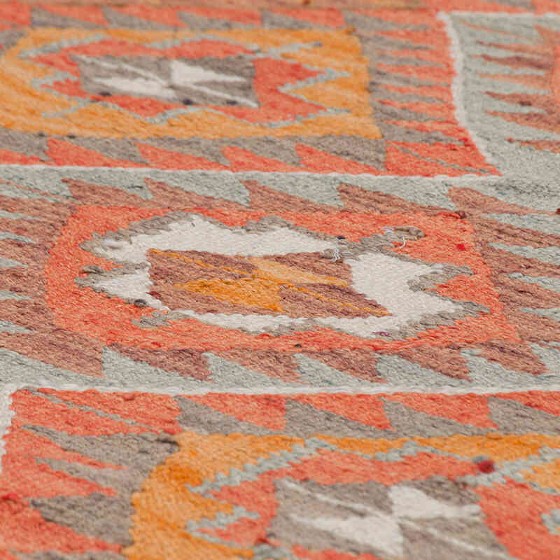 Alfombra Kilim Tribal Vintage - 83 cm x 306 cm - K0077223