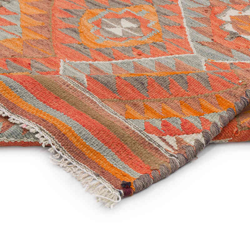 Alfombra Kilim Tribal Vintage - 83 cm x 306 cm - K0077223