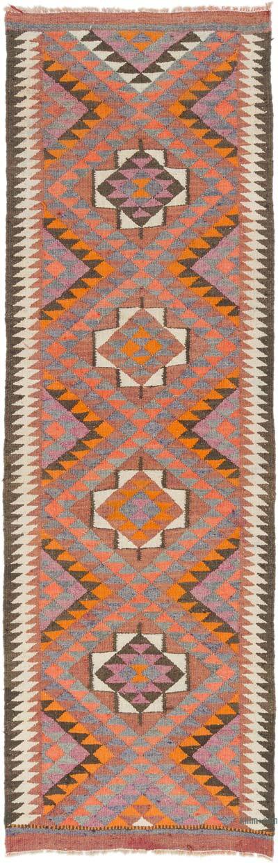 Alfombra Kilim Tribal Vintage - 96 cm x 300 cm