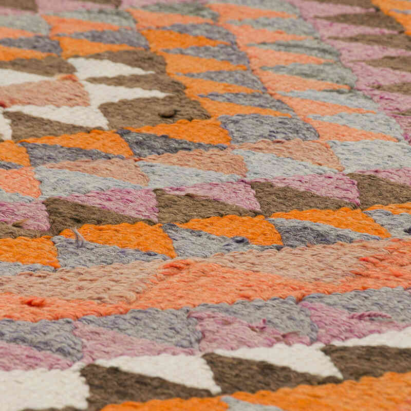 Vintage Anadolu Kilim Yolluk - 95 cm x 300 cm - K0077229