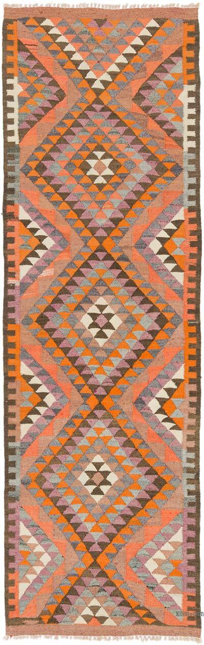 Vintage Anadolu Kilim Yolluk - 95 cm x 300 cm