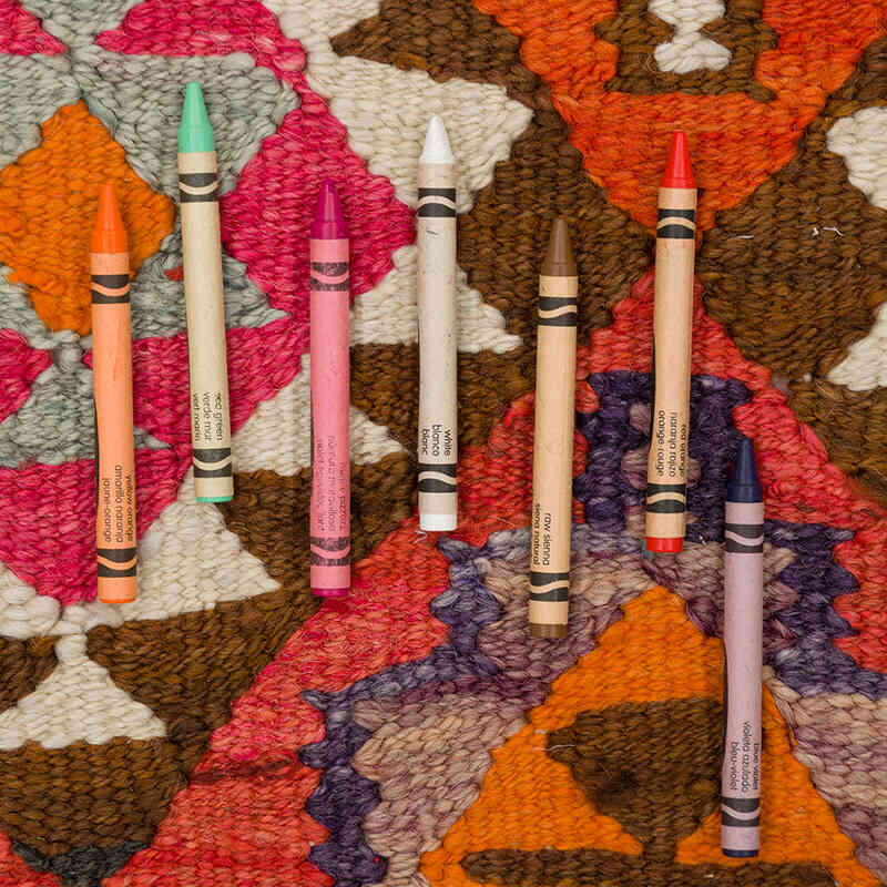Vintage Tribal Kilim Runner - 2' 10" x 8' 6" (34" x 102") - K0077231