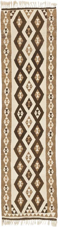 Alfombra Kilim Tribal Vintage - 94 cm x 350 cm