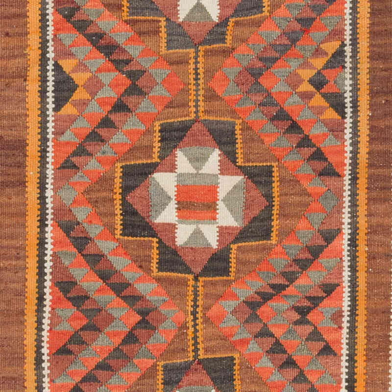 Vintage Anadolu Kilim Yolluk - 91 cm x 348 cm - K0077234