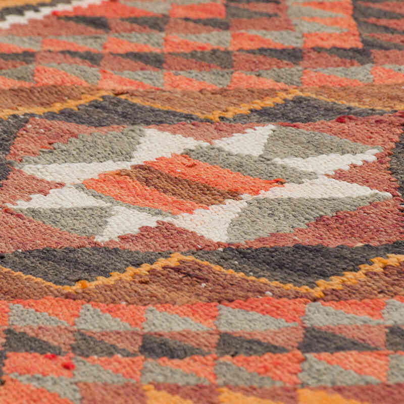 Vintage Anadolu Kilim Yolluk - 91 cm x 348 cm - K0077234
