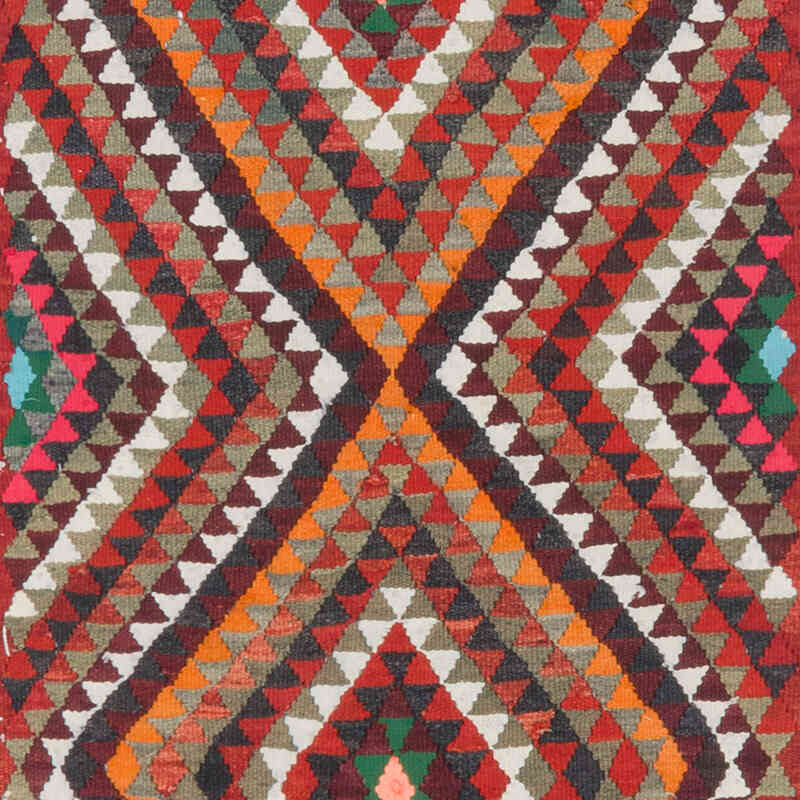 Vintage Anadolu Kilim Yolluk - 80 cm x 351 cm - K0077236