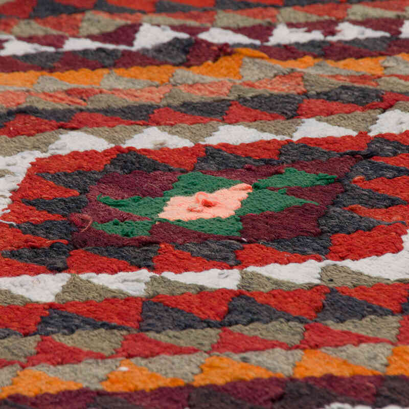 Vintage Anadolu Kilim Yolluk - 80 cm x 351 cm - K0077236