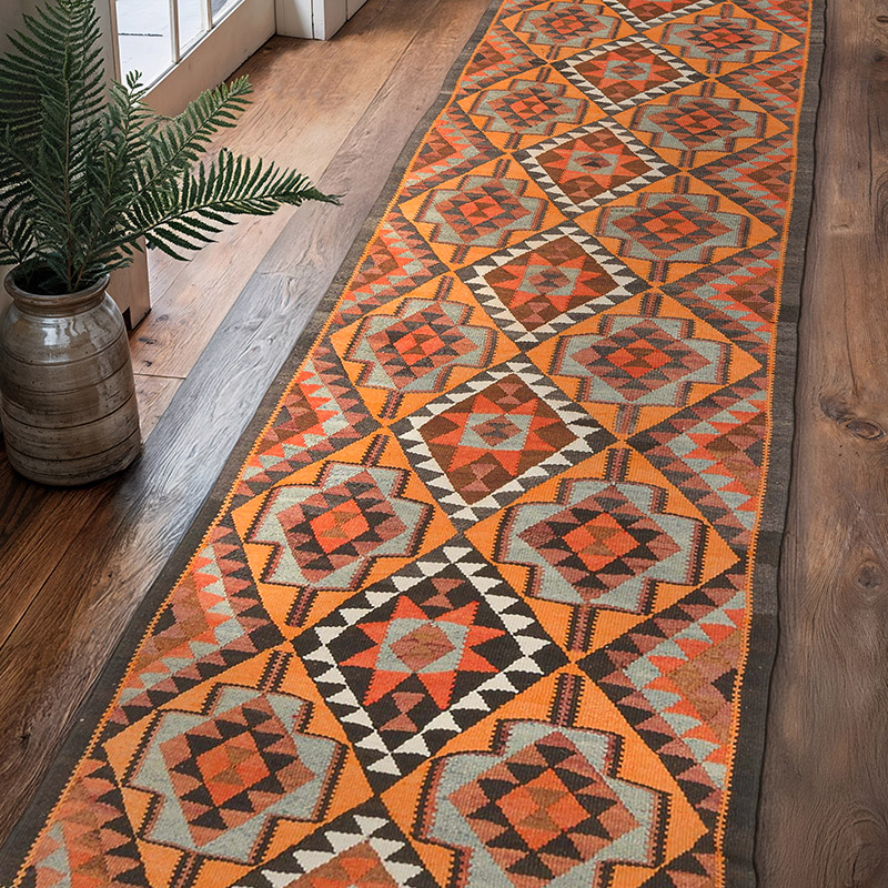 Vintage Anadolu Kilim Yolluk - 84 cm x 315 cm - K0077238