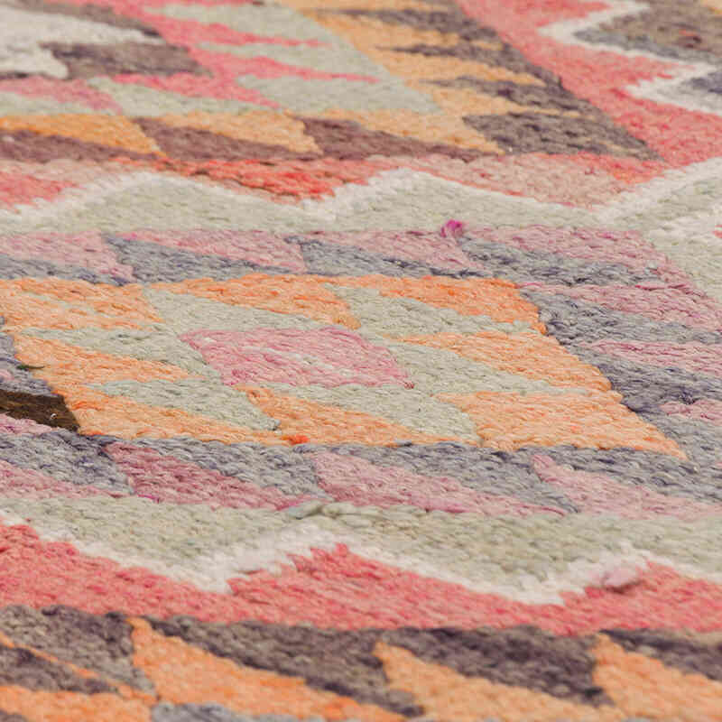 Vintage Anadolu Kilim Yolluk - 90 cm x 320 cm - K0077241