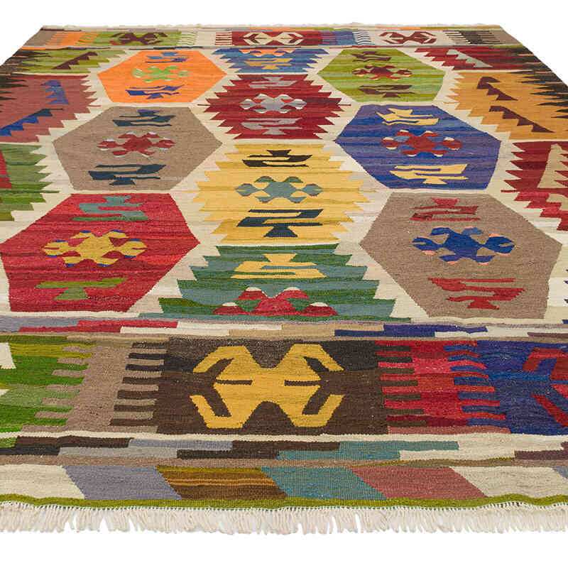 Nueva Alfombra Turca Kilim - 262 cm x 332 cm - K0077244