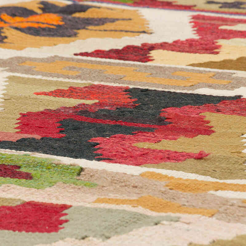 New Turkish Handwoven Kilim Rug - 8' 6" x 11' 4" (102" x 136") - K0077246