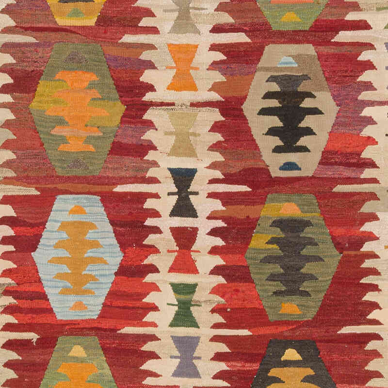 New Turkish Handwoven Kilim Rug - 8' 11" x 11' 2" (107" x 134") - K0077248