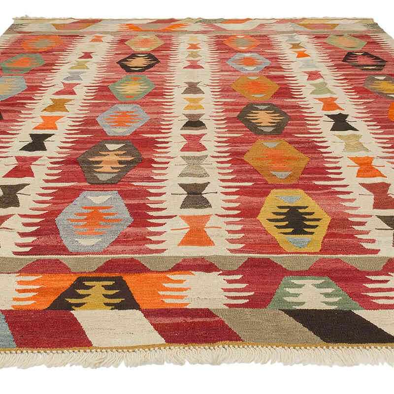 Nueva Alfombra Turca Kilim - 270 cm x 364 cm - K0077249