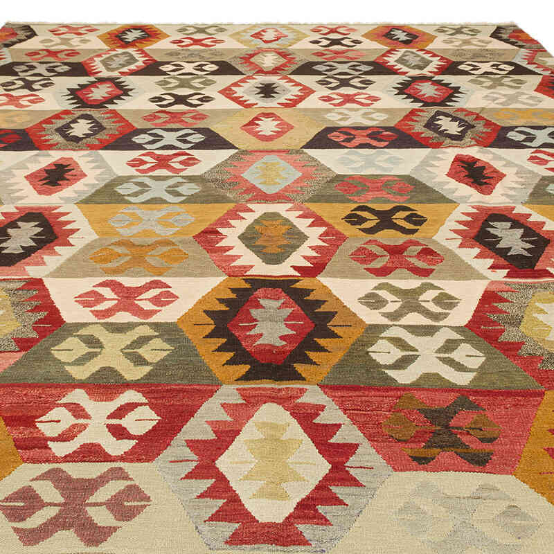 Nueva Alfombra Turca Kilim - 278 cm x 362 cm - K0077253