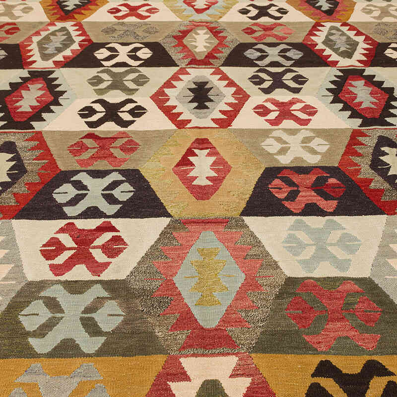 Nueva Alfombra Turca Kilim - 278 cm x 362 cm - K0077253