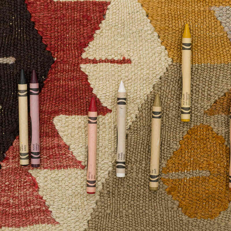 Nueva Alfombra Turca Kilim - 278 cm x 362 cm - K0077253