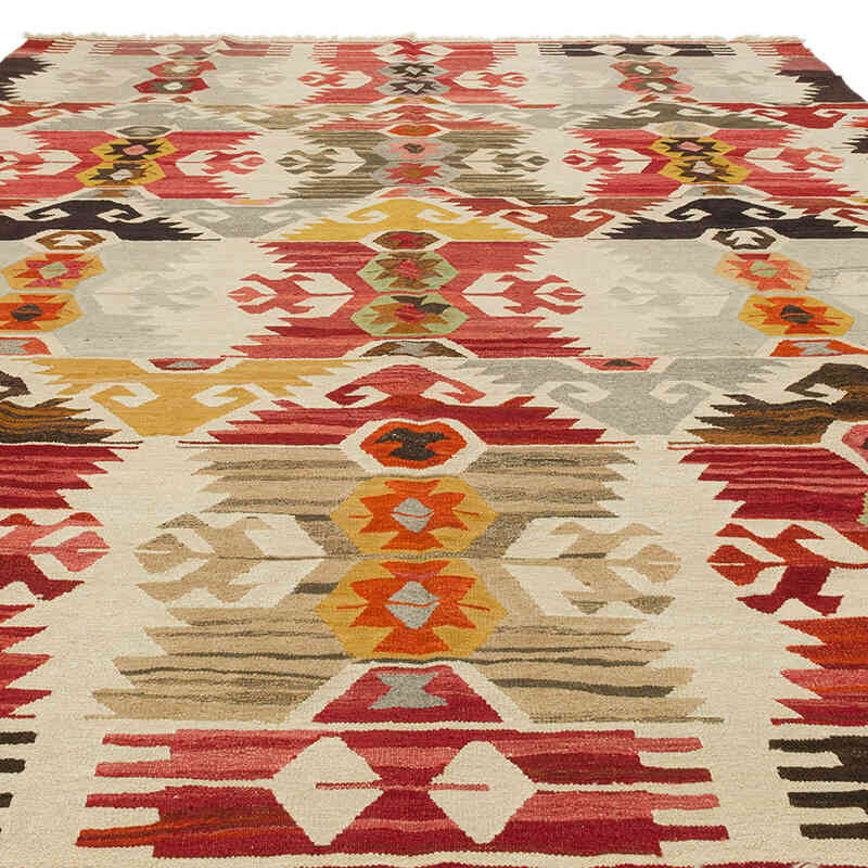 Nueva Alfombra Turca Kilim - 274 cm x 360 cm - K0077254