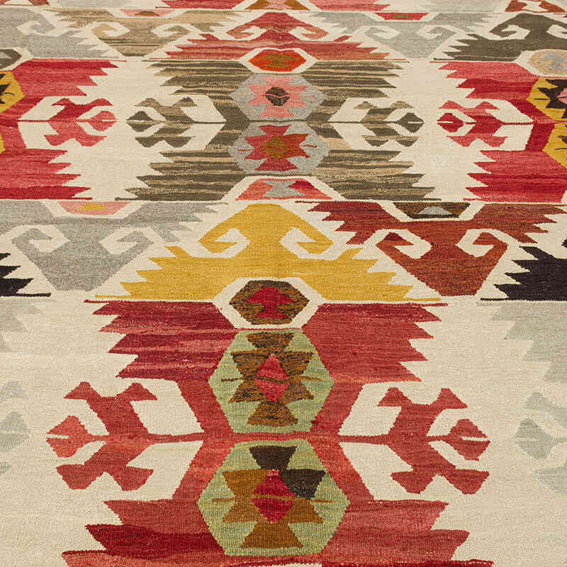 Nueva Alfombra Turca Kilim - 274 cm x 360 cm - K0077254