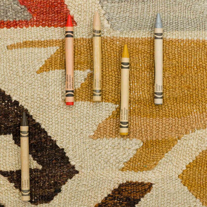 Nueva Alfombra Turca Kilim - 274 cm x 360 cm - K0077254