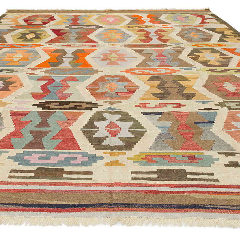 Yeni Kök Boya El Dokuma Kilim - 262 cm x 350 cm - K0077256