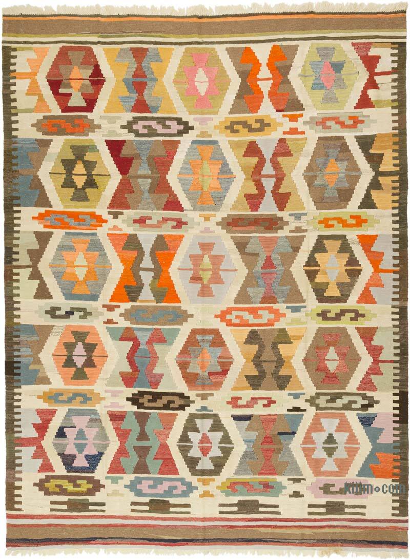 Yeni Kök Boya El Dokuma Kilim - 262 cm x 350 cm - K0077256