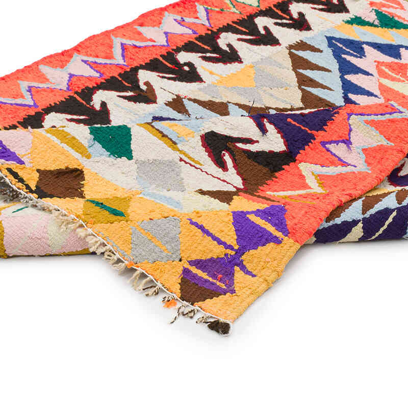 Alfombra Kilim Tribal Vintage - 101 cm x 270 cm - K0077259