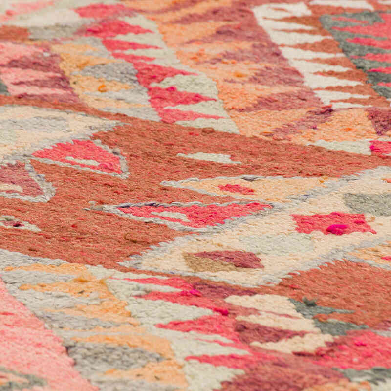 Vintage Anadolu Kilim Yolluk - 91 cm x 313 cm - K0077261