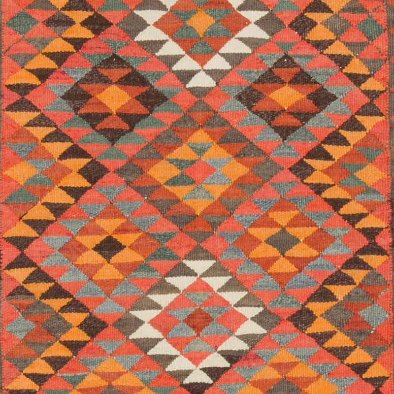 Alfombra Kilim Tribal Vintage - 95 cm x 312 cm - K0077263