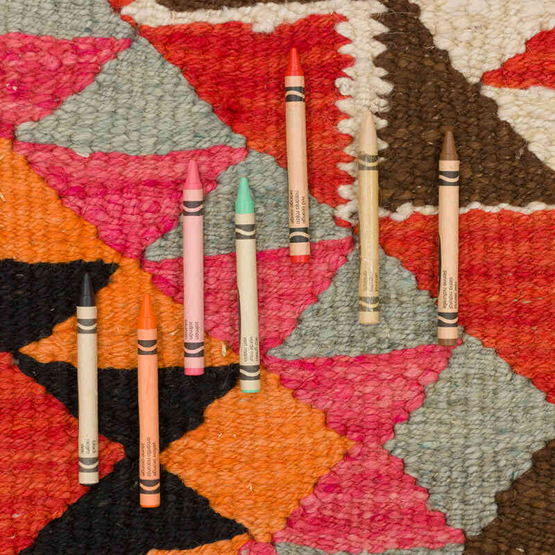 Vintage Anadolu Kilim Yolluk - 83 cm x 354 cm - K0077264