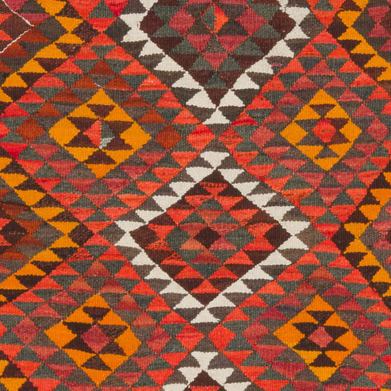 Vintage Anadolu Kilim Yolluk - 100 cm x 321 cm - K0077266