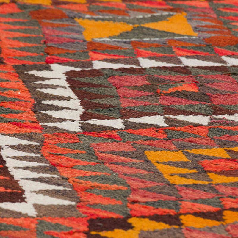 Vintage Anadolu Kilim Yolluk - 100 cm x 321 cm - K0077266